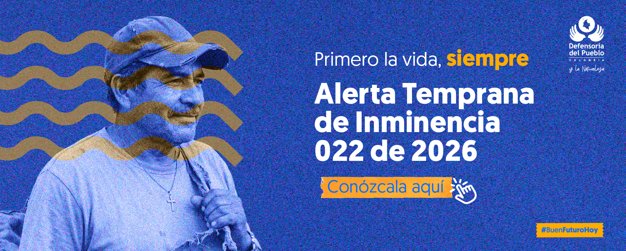  Alerta Temprana de Inminencia 022 de 2026  para el municipio de Mercaderes, en el departamento del Cauca