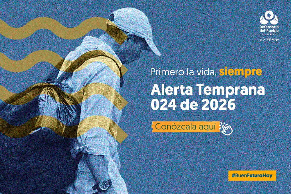 Alerta Temprana 024 de 2026 para ese municipio del departamento de Bolívar