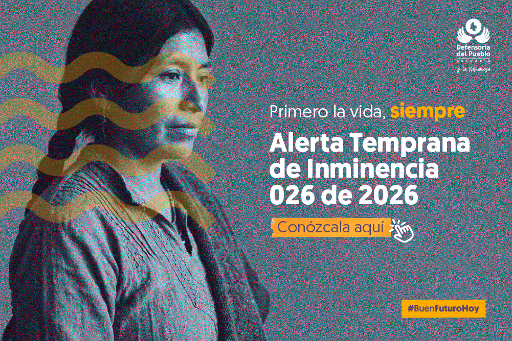  Alerta Temprana 025 de 2026 para los municipios de Ricaurte y Mallama.