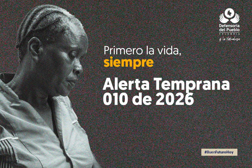Alerta Temprana de Inminencia (ATI) 010 de 2026 para el municipio de El Litoral del San Juan, Chocó.