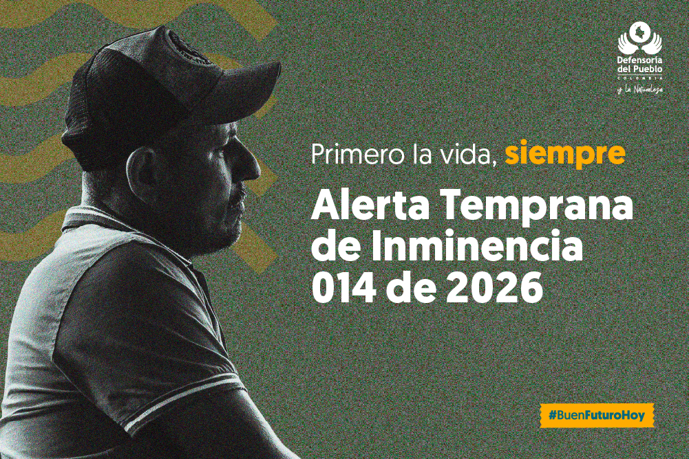 Alerta Temprana de Inminencia 014 de 2026 Sitionuevo, Magdalena, 
