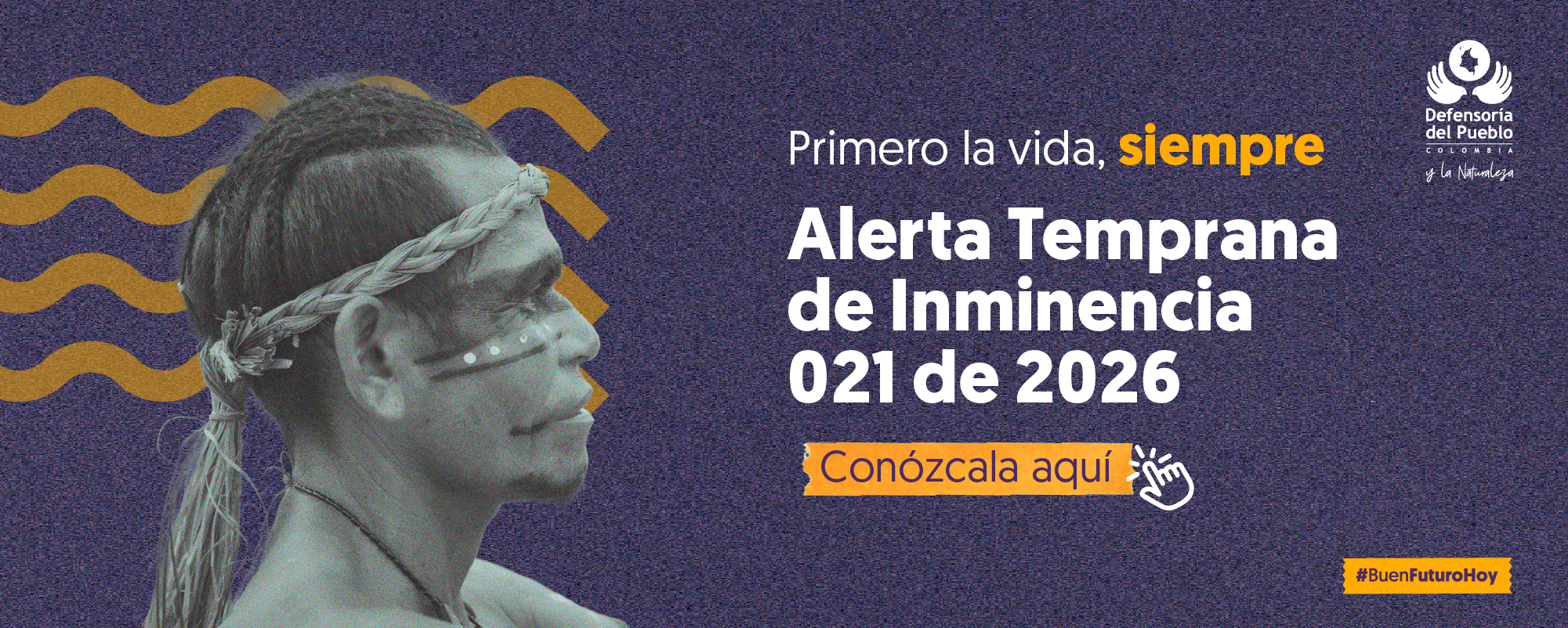 Alerta Temprana de Inminencia 021 de 2026.