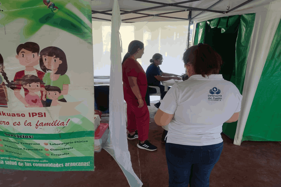 Jornada de atención integral en el resguardo indígena La Esperanza.