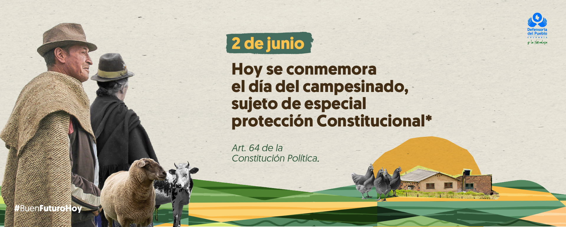 Conmemoración del Día Nacional del Campesino.