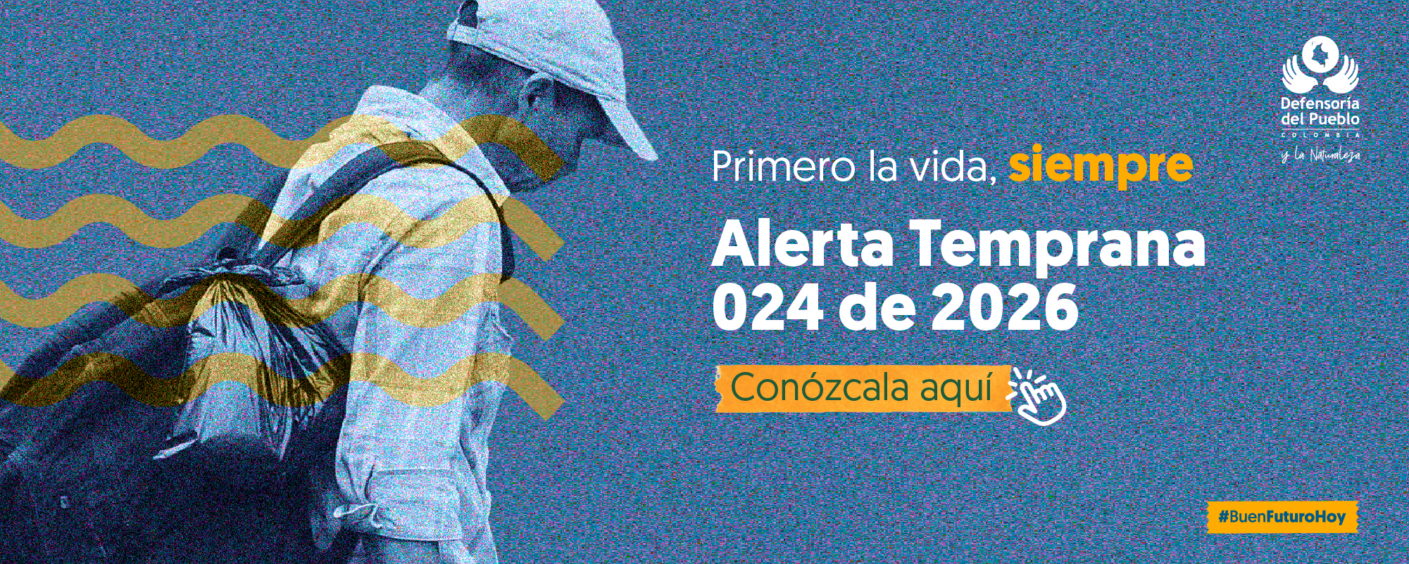Alerta Temprana 024 de 2026 para ese municipio del departamento de Bolívar.