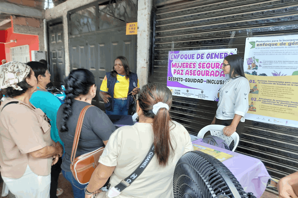 Campesinas y los campesinos, vinculados al Programa Nacional Integral de Sustitución de Cultivos de Uso Ilícito (PNIS