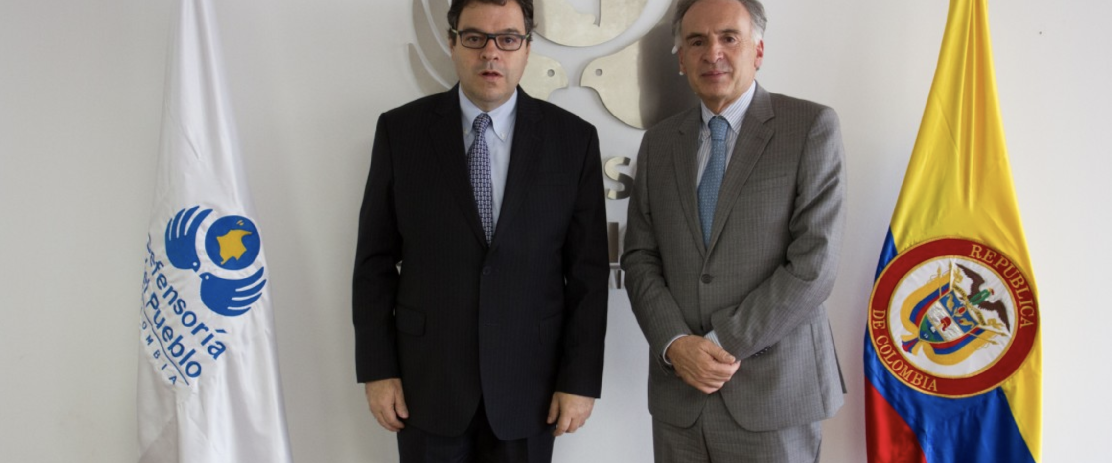 Defensor del Pueblo, Carlos Negret, se reunió con Jean Arnault, jefe de Misión de ONU en Colombia para trabajo en zonas de preagrupamiento