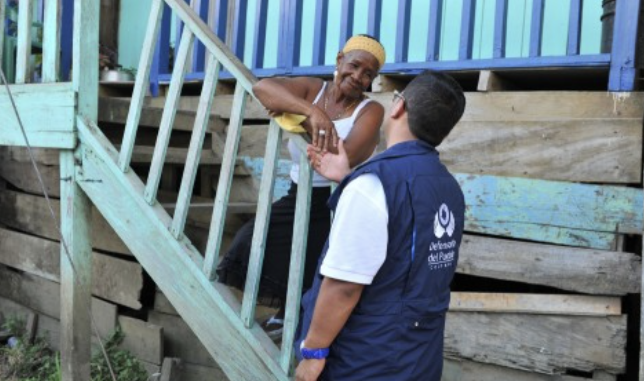 El Defensor del Pueblo, Jorge Armando Otálora Gómez, y el Representante de la ONU para los Derechos Humanos, Todd Howland, ofrecieron rueda de prensa por grave situación humanitaria en Riosucio, Chocó.