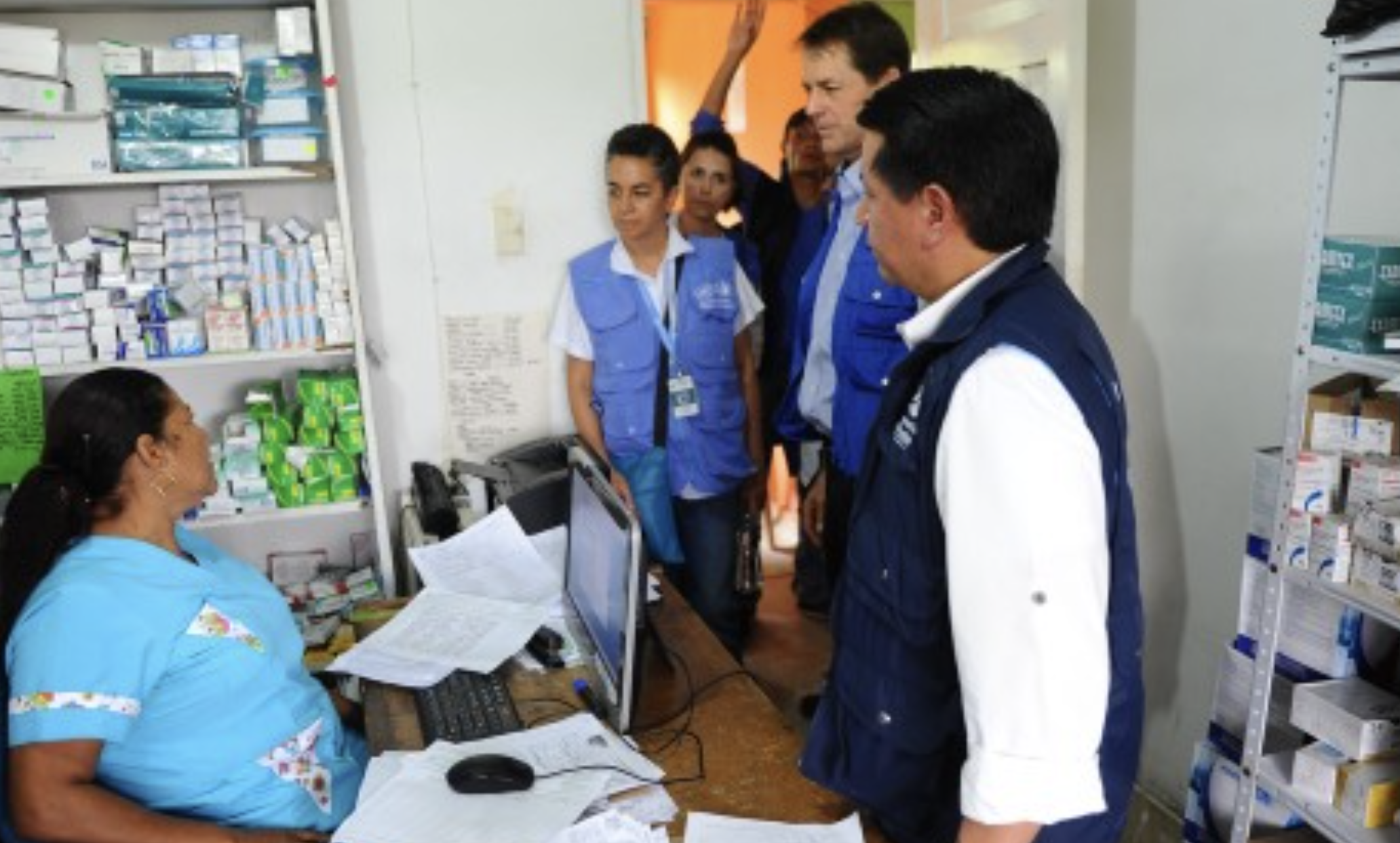 El Defensor del Pueblo, Jorge Armando Otálora Gómez, y el Representante de la ONU para los Derechos Humanos, Todd Howland, ofrecieron rueda de prensa por grave situación humanitaria en Riosucio, Chocó.