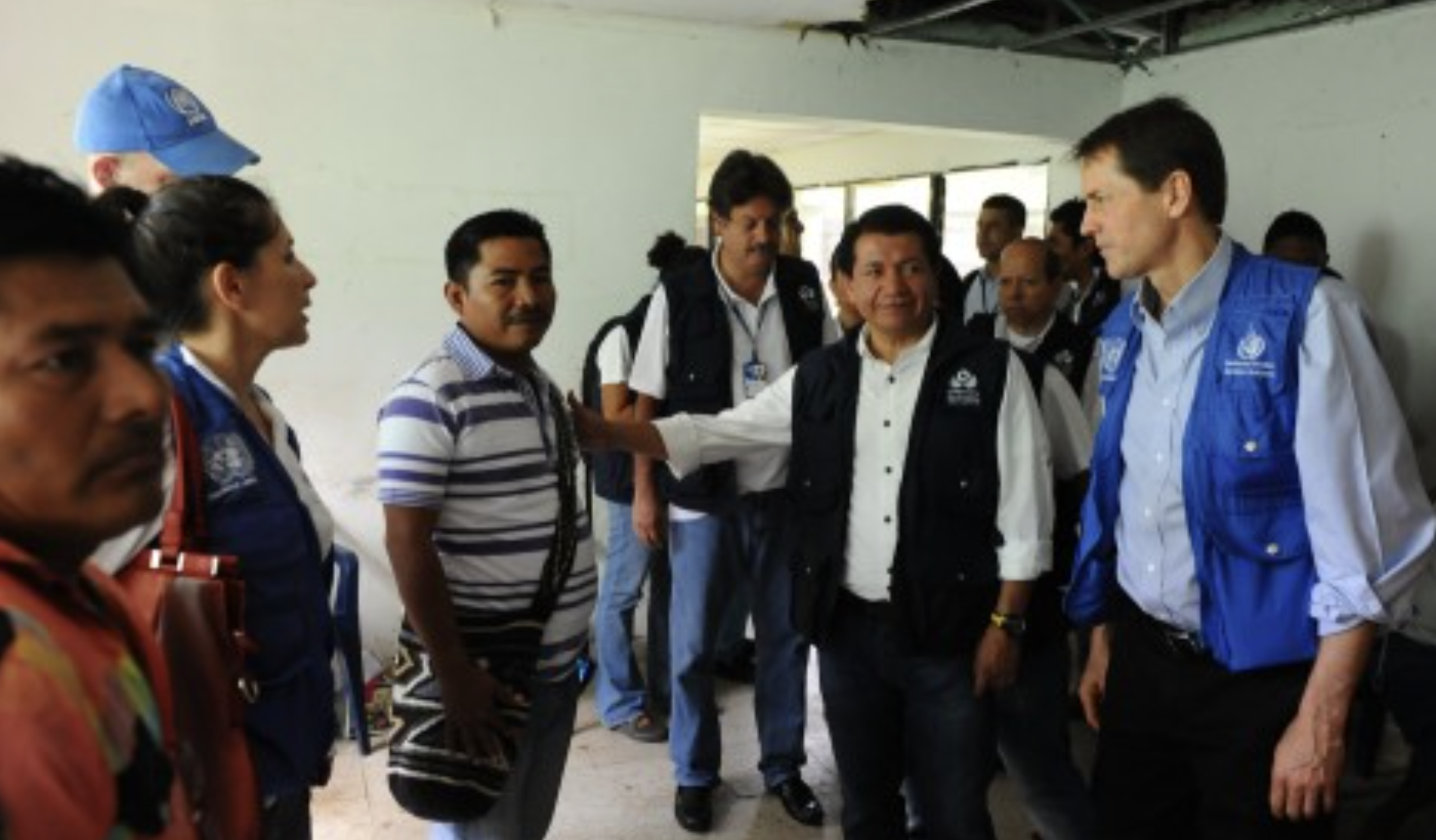 El Defensor del Pueblo, Jorge Armando Otálora Gómez, y el Representante de la ONU para los Derechos Humanos, Todd Howland, ofrecieron rueda de prensa por grave situación humanitaria en Riosucio, Chocó.