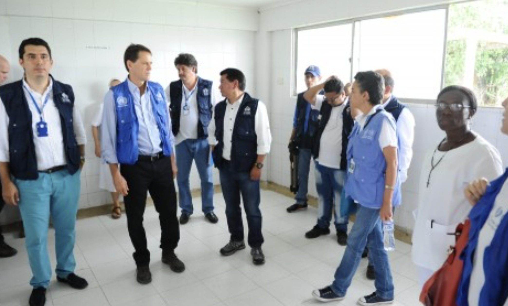 El Defensor del Pueblo, Jorge Armando Otálora Gómez, y el Representante de la ONU para los Derechos Humanos, Todd Howland, ofrecieron rueda de prensa por grave situación humanitaria en Riosucio, Chocó.