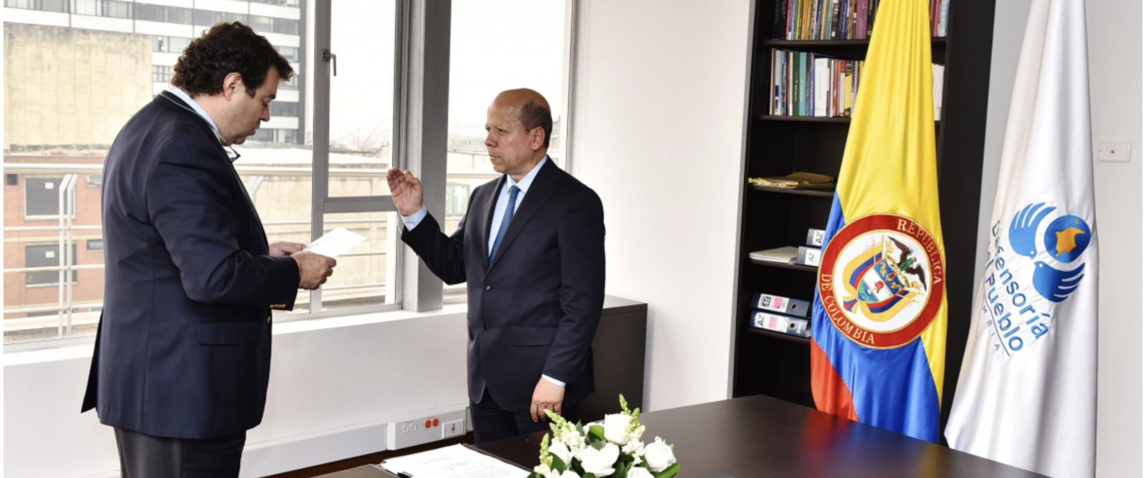 Defensor del Pueblo, Carlos Alfonso Negret Mosquera, nombró en propiedad a Jorge Enrique Calero Chacón como Vicedefensor del Pueblo