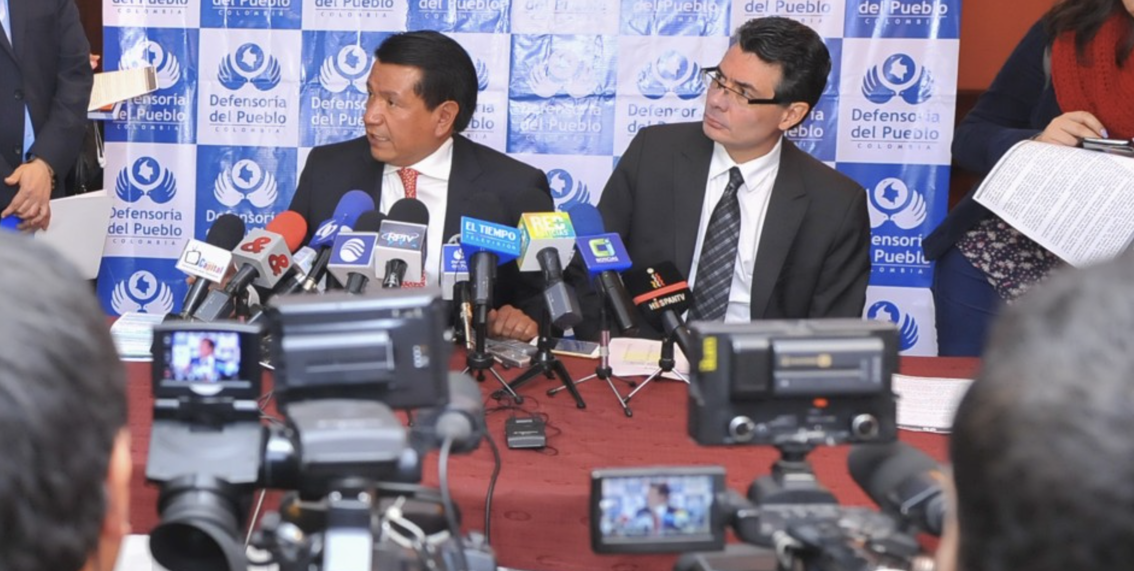 Declaraciones del Defensor del Pueblo, Jorge Armando Otálora Gómez, durante el lanzamiento del informe sobre las tutelas en Colombia.
