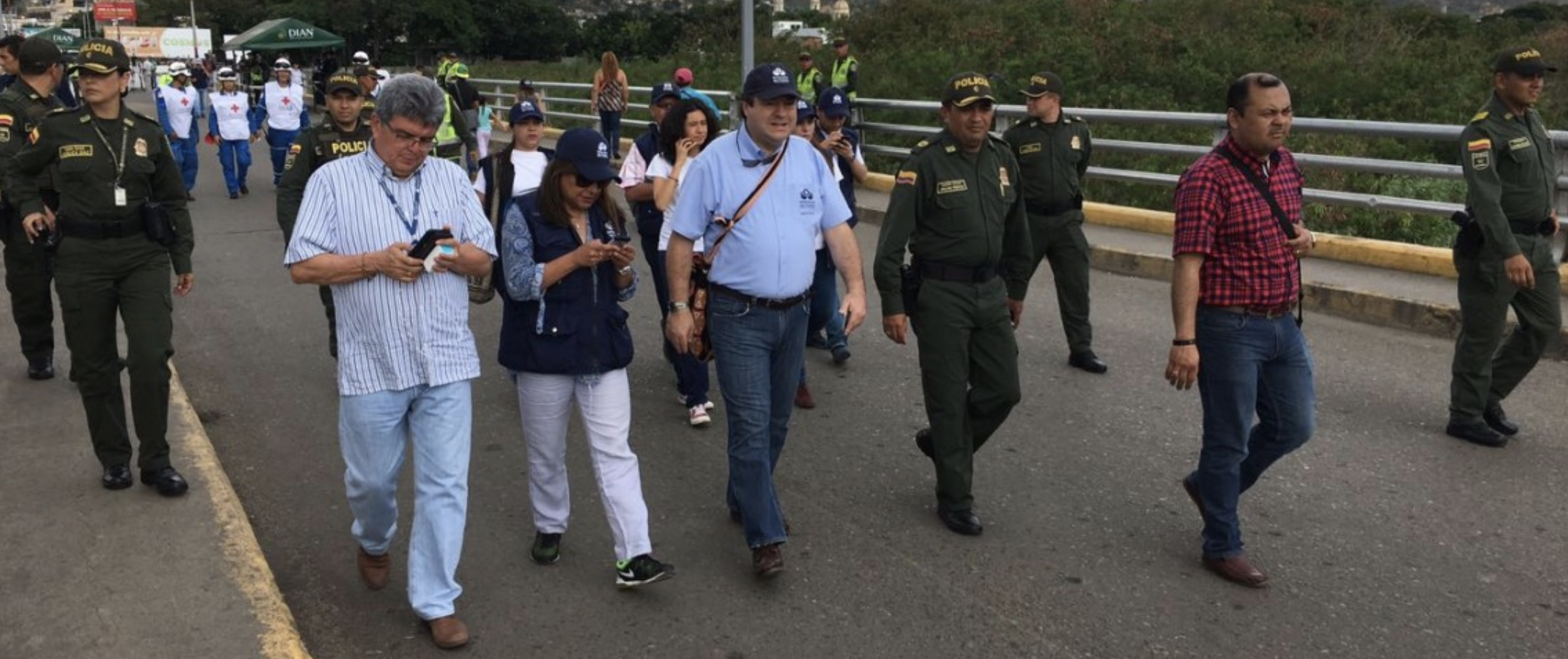 Defensor del Pueblo verificó tránsito de venezolanos y colombianos en el Puente Internacional Simón Bolívar