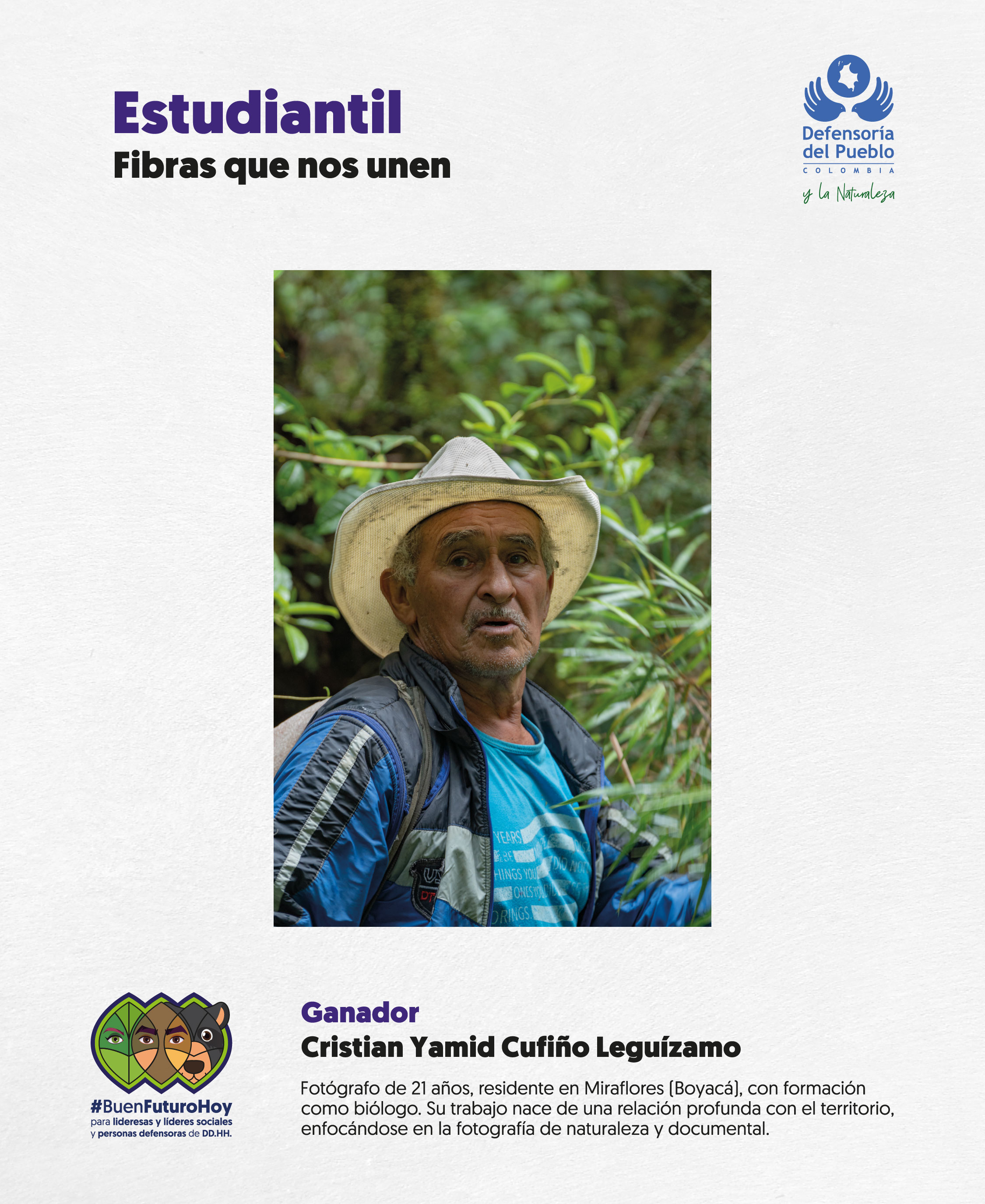 Ganador: Cristian Yamid Cufiño Leguízamo