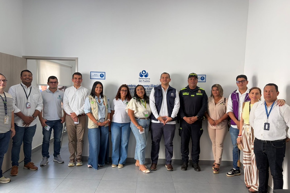 Centro de Conciliación de su Regional Sur de Córdoba en el municipio de Montelíbano.