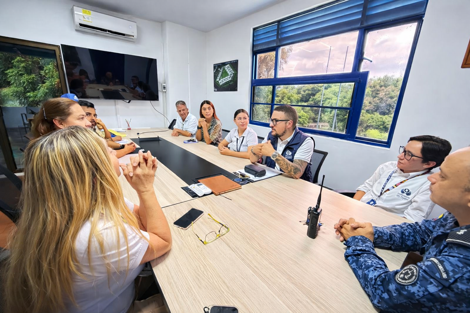 Inspección al Complejo Penitenciario y Carcelario de Mediana Seguridad (CPCMS) del municipio de La Dorada.