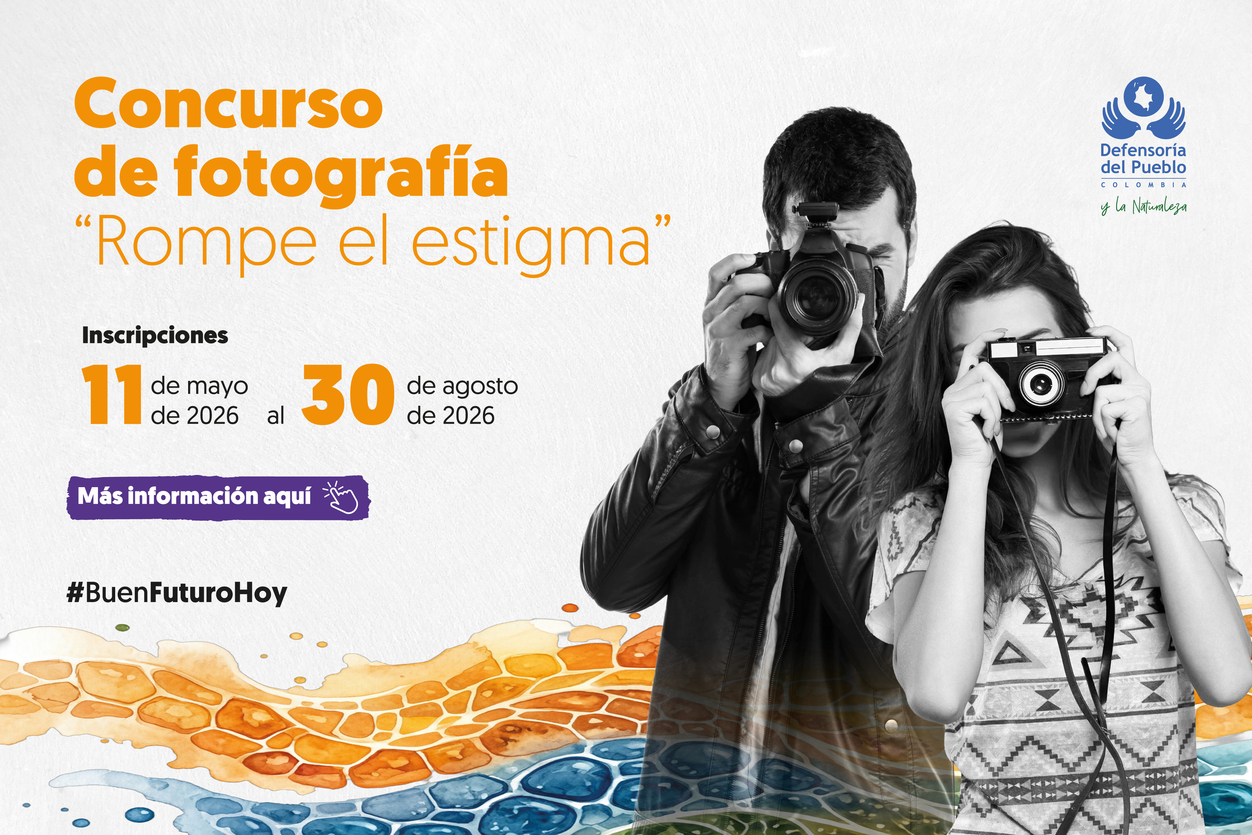 Concurso de fotografía de la Defensoría del Pueblo.