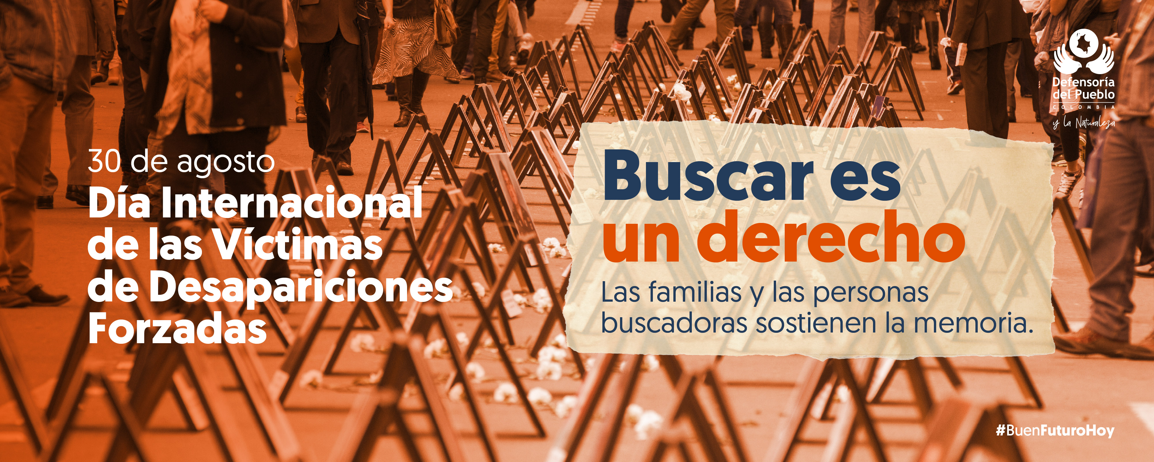 Día Internacional de las Víctimas de Desapariciones Forzadas.