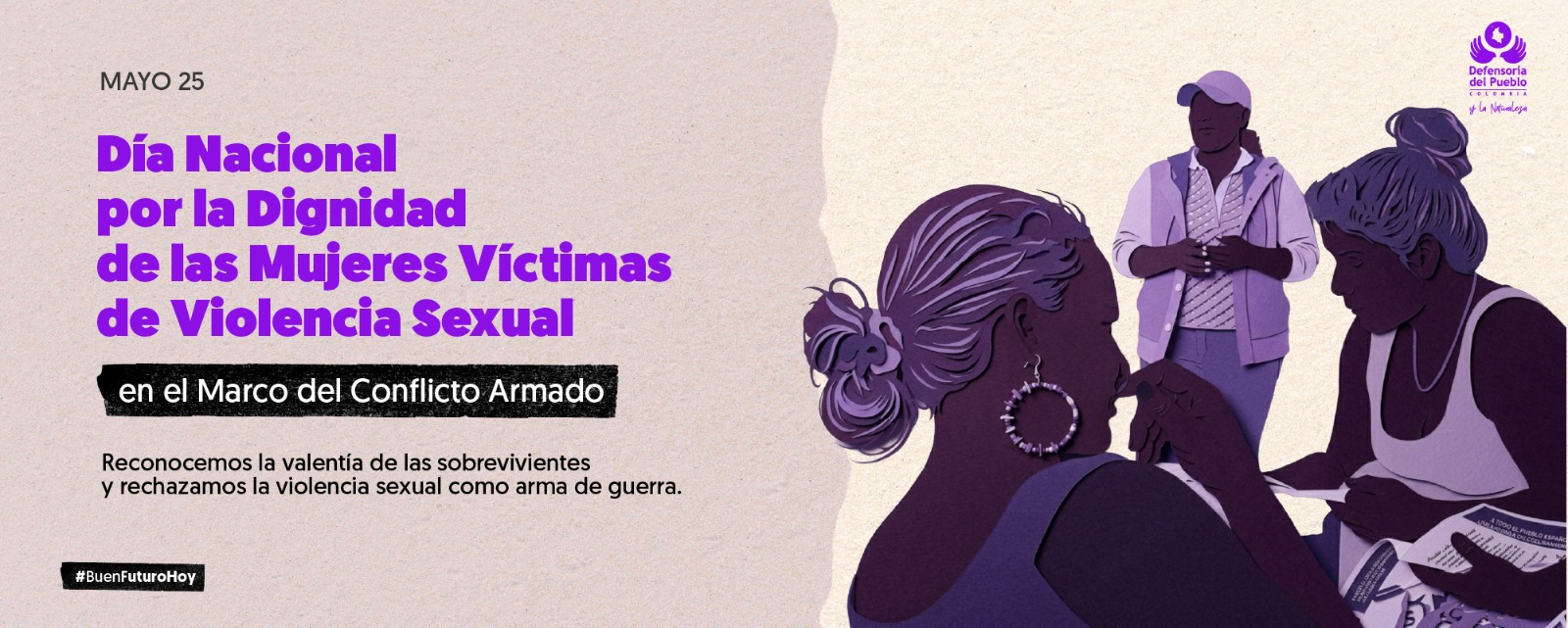 Día Nacional por la Dignidad de las Mujeres Víctimas.