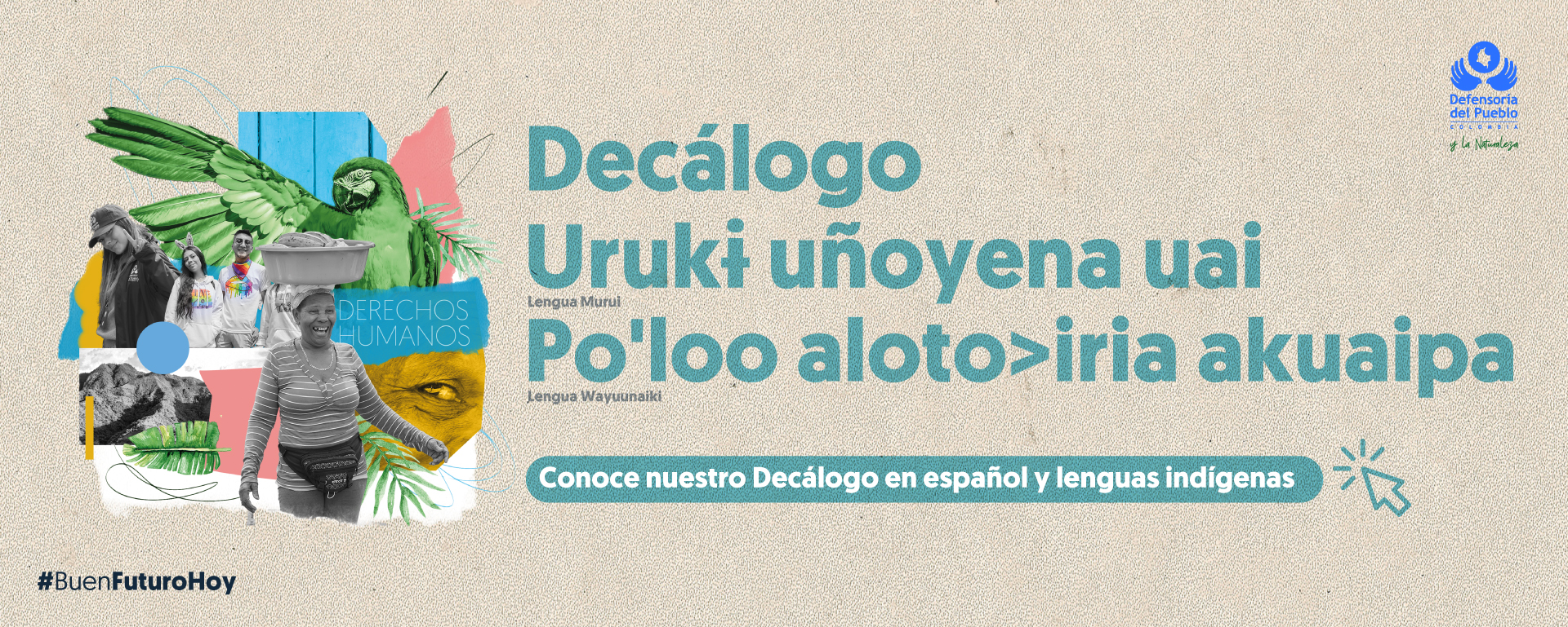 Traducción del Decálogo a las lenguas de pueblos indígenas.