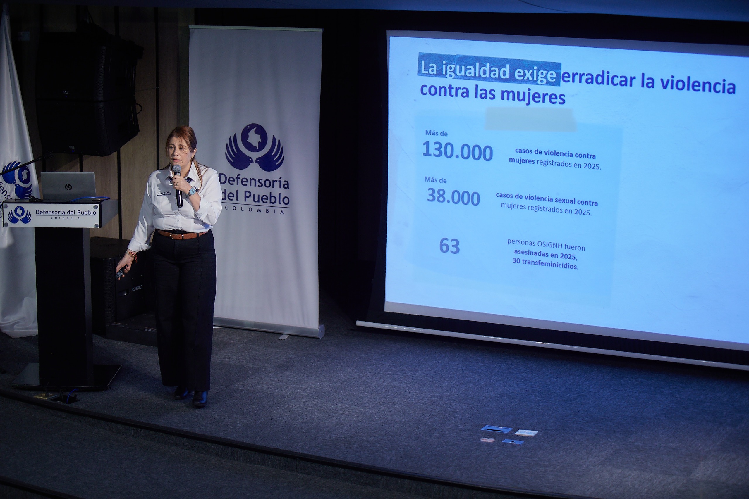 En medio de desafíos estructurales en derechos humanos.