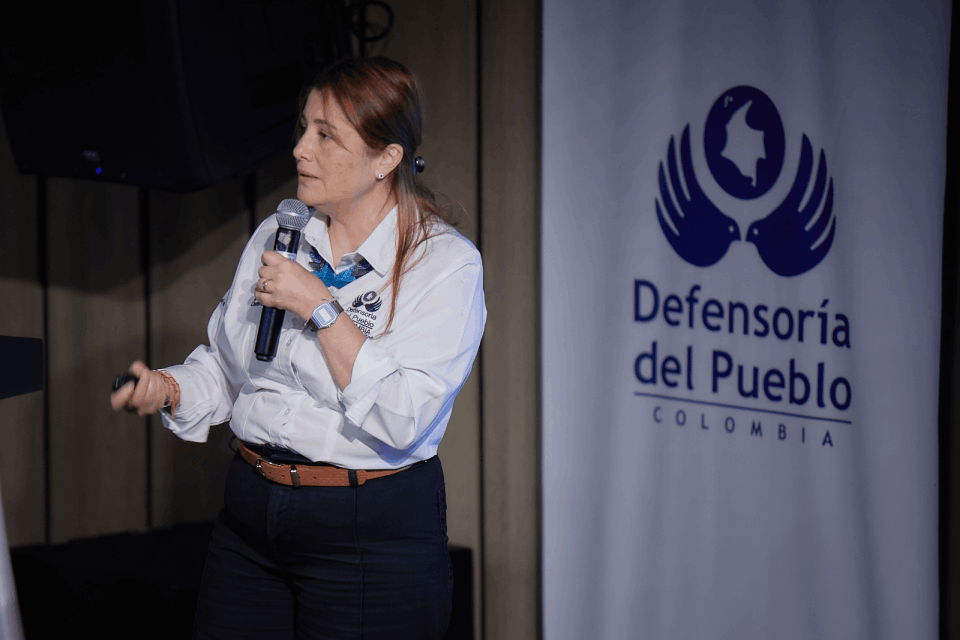 La Defensora del Pueblo, Iris Marín Ortiz.