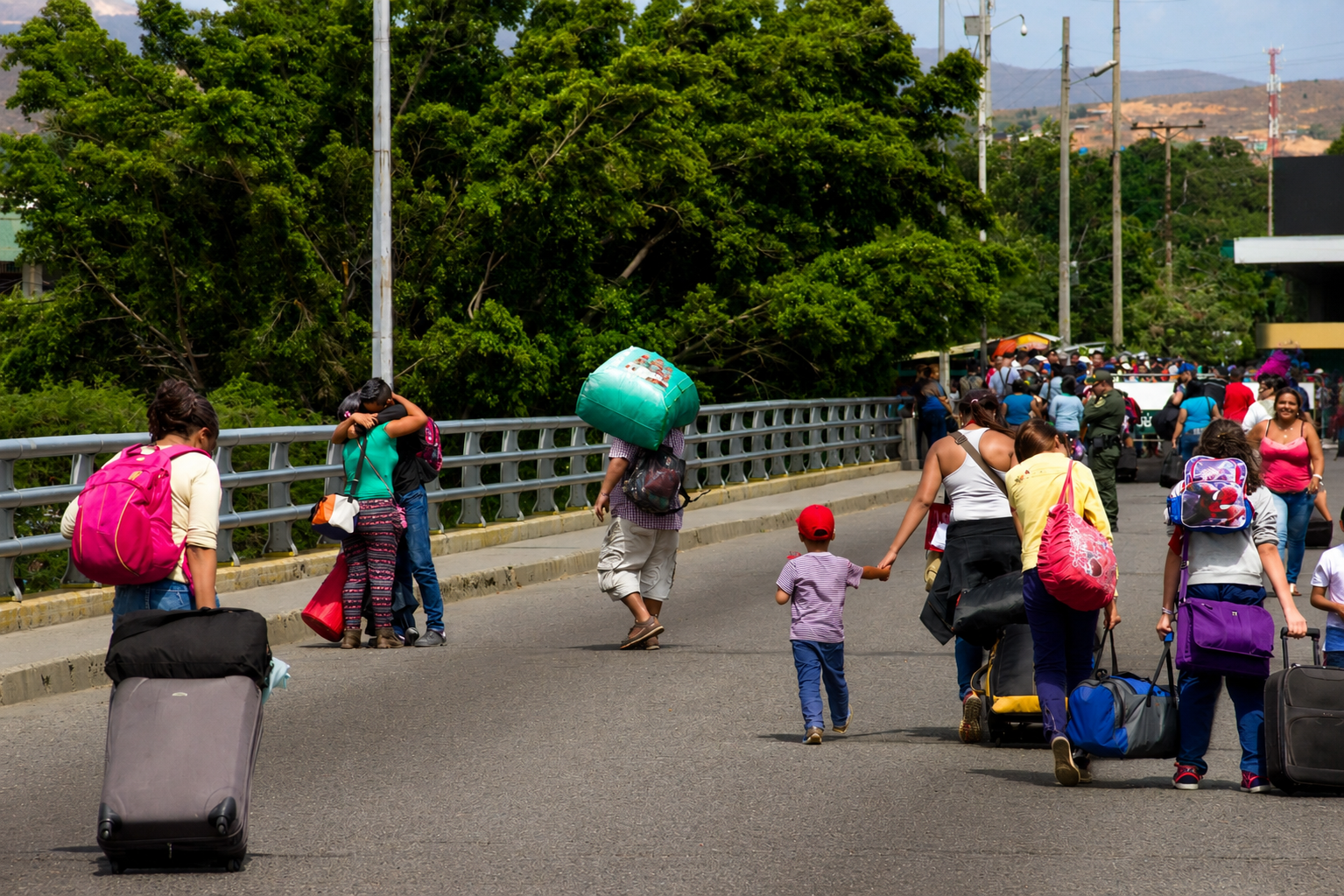 Desplazamiento de población rural.