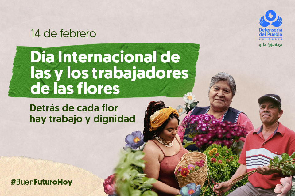 Las y los trabajadores de la floricultura en Colombia