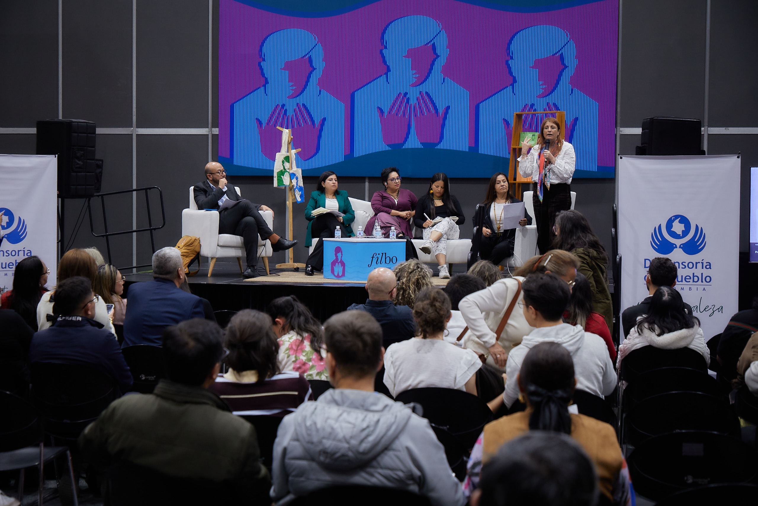 La Feria Internacional del Libro de Bogotá 2026 (FILBo) fue el escenario en el que la Defensoría del Pueblo.