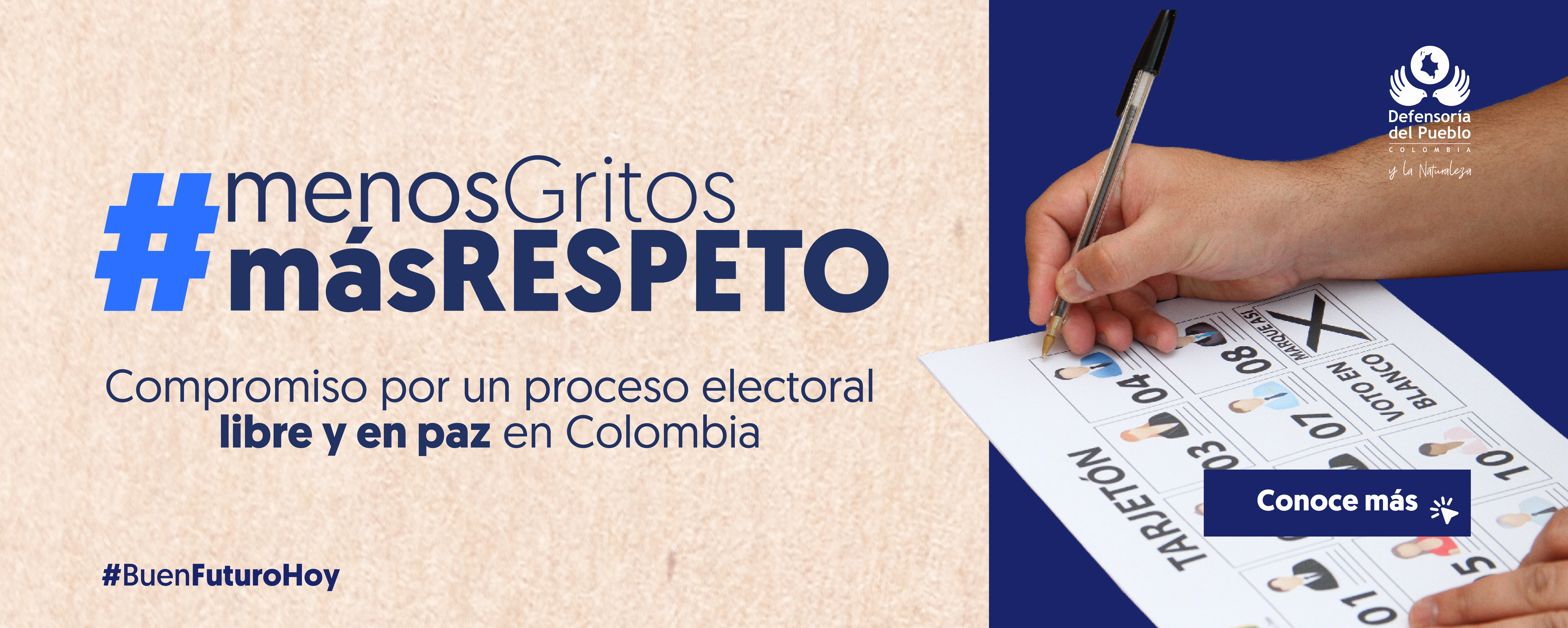 Menos Gritos Más Respeto.