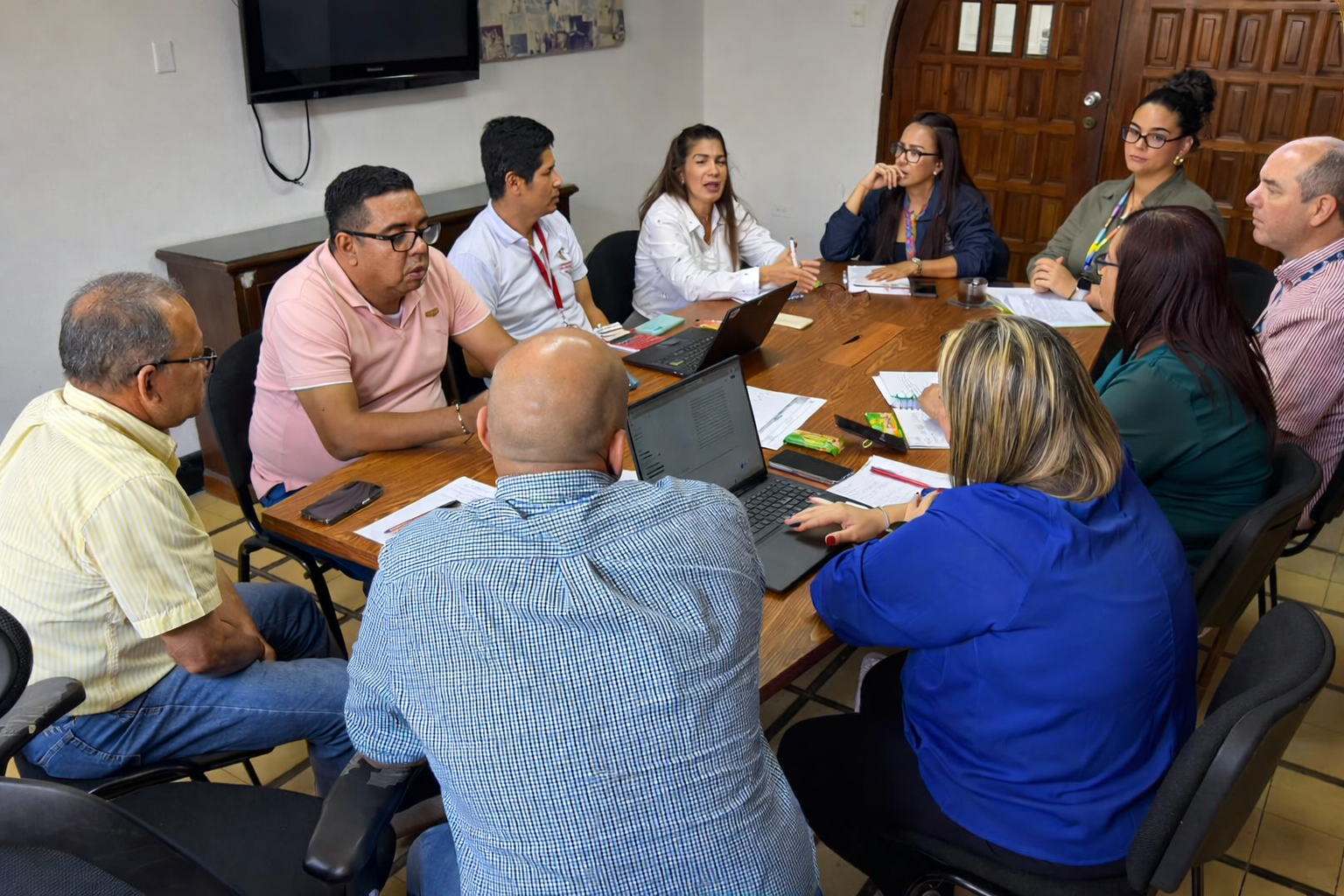 Mesa de trabajo interinstitucional para revisar la situación del sistema de alcantarillado