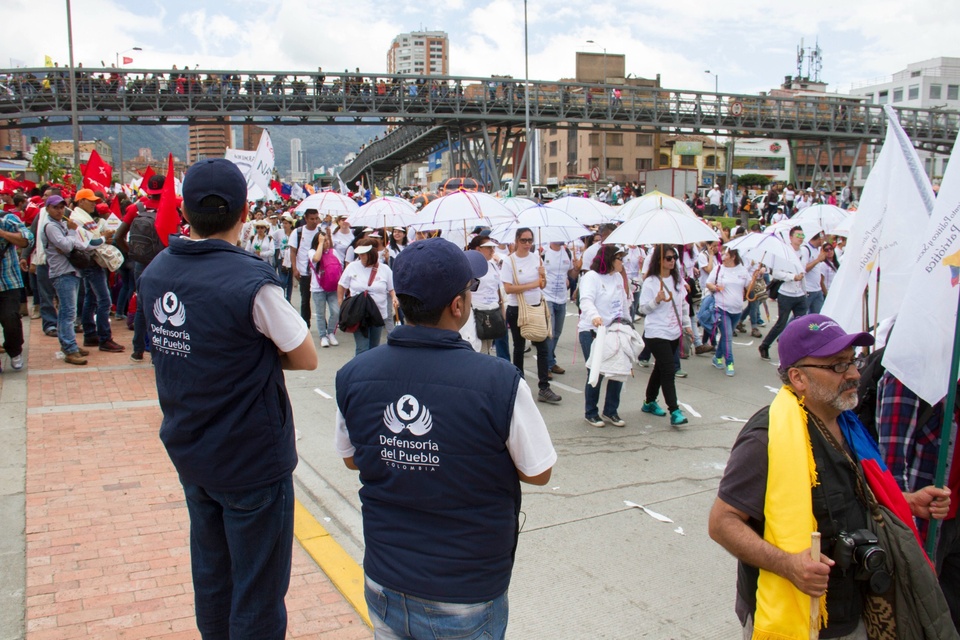 La protesta social.