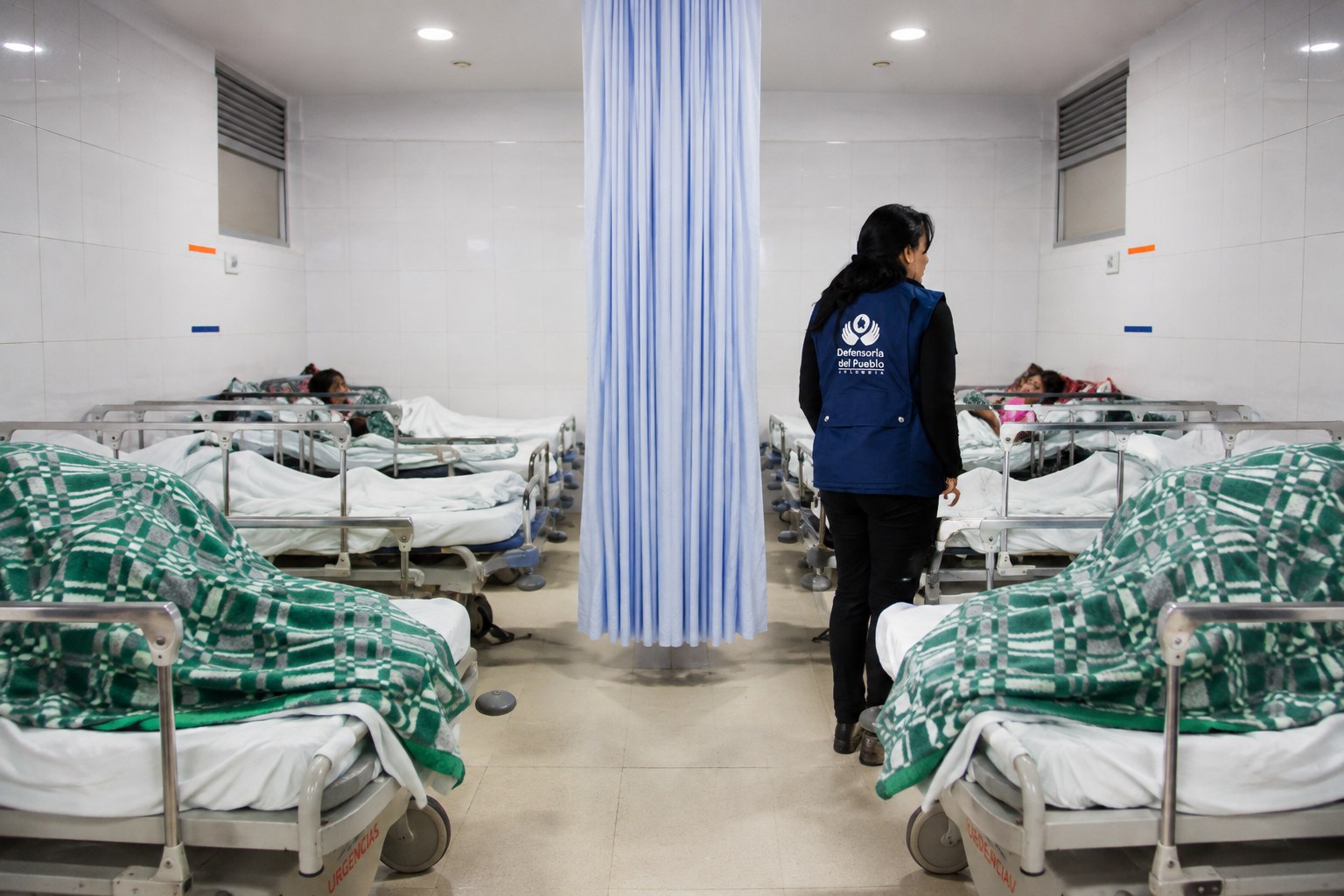 Pabellón hospitalario.