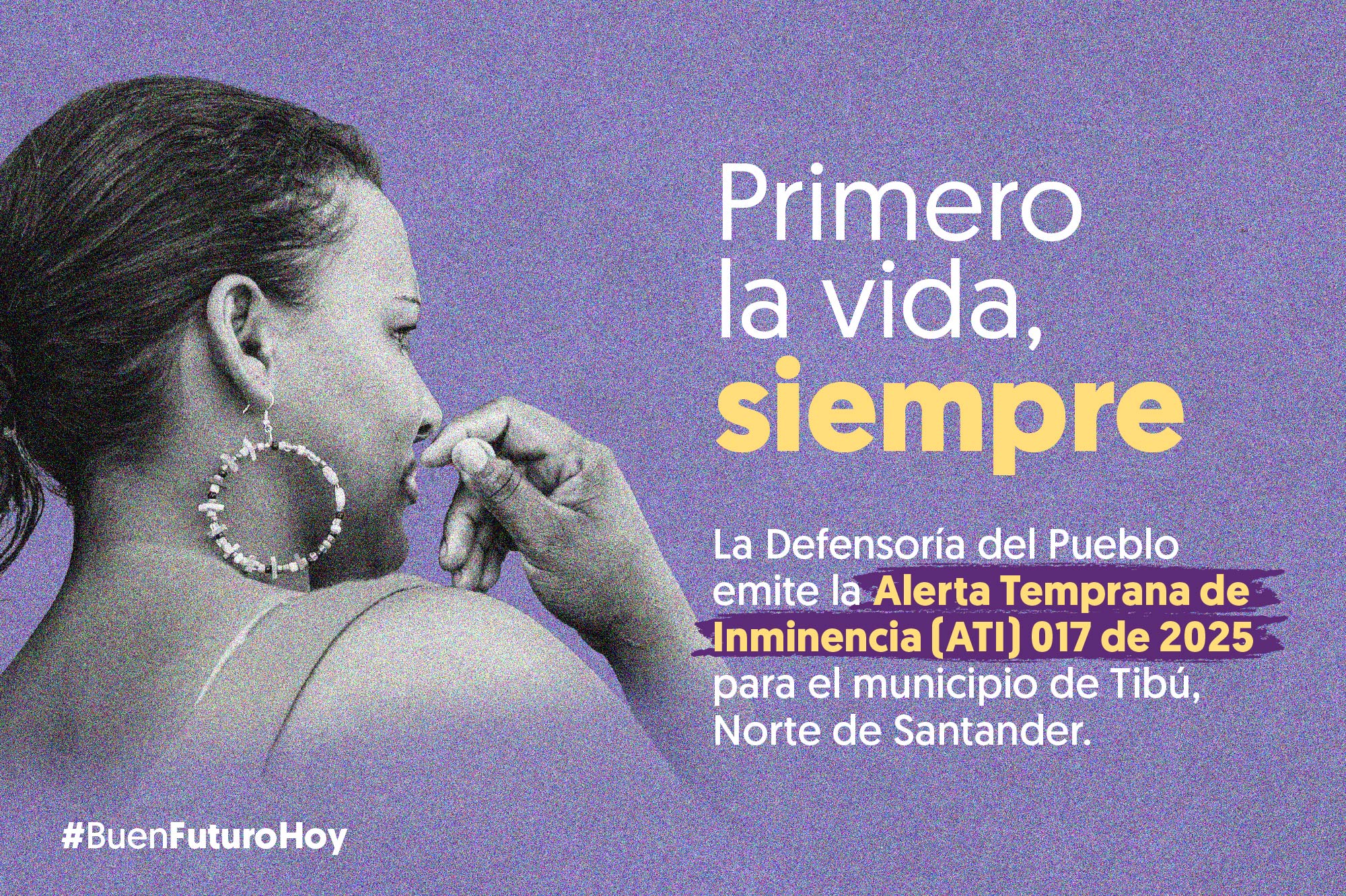 Alerta Temprana 017 de 2025 