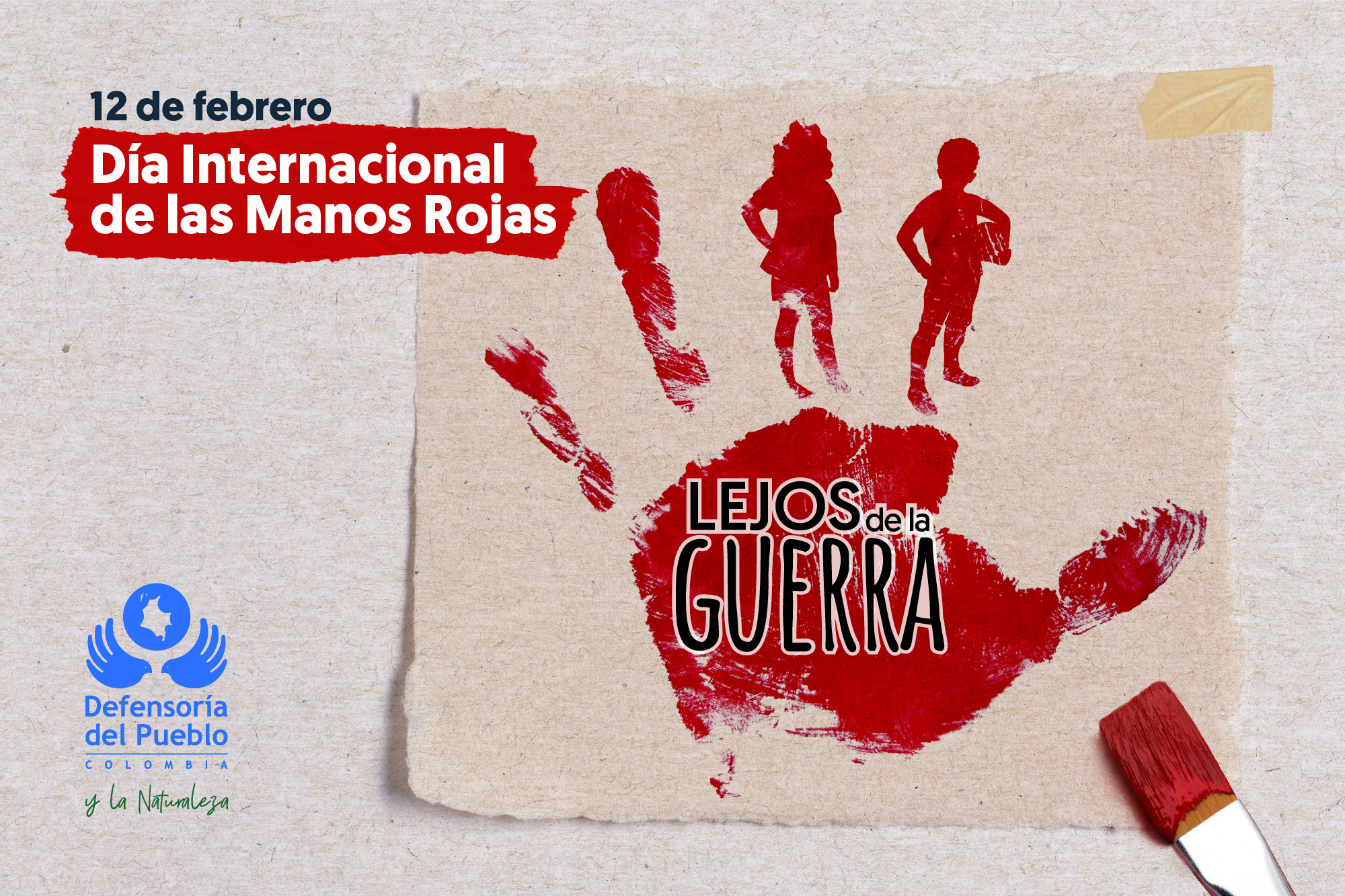  Conmemoración del Día Internacional de las Manos Rojas.