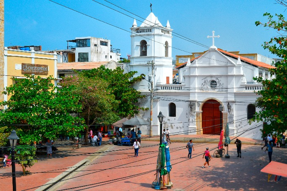 Plaza de San Francisco Santa Marta.