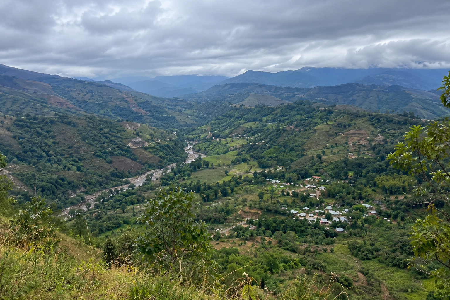 Zona rural del occidente del Huila.