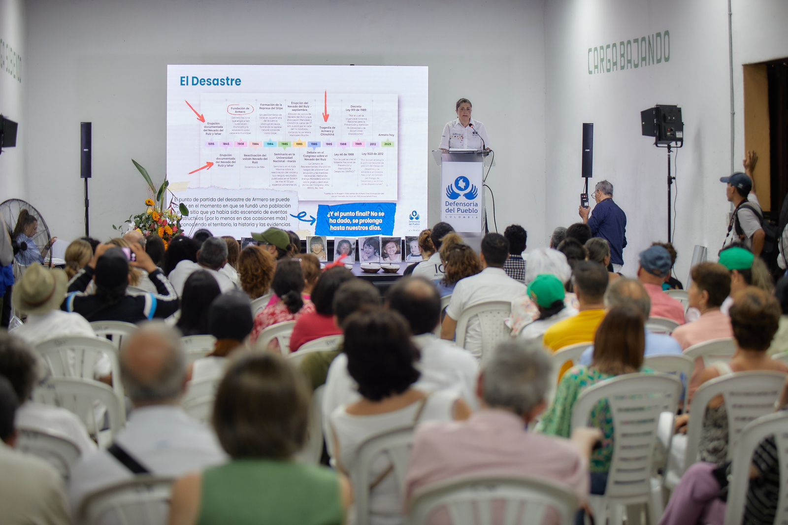 Defensora del Pueblo Iris Marín Ortiz