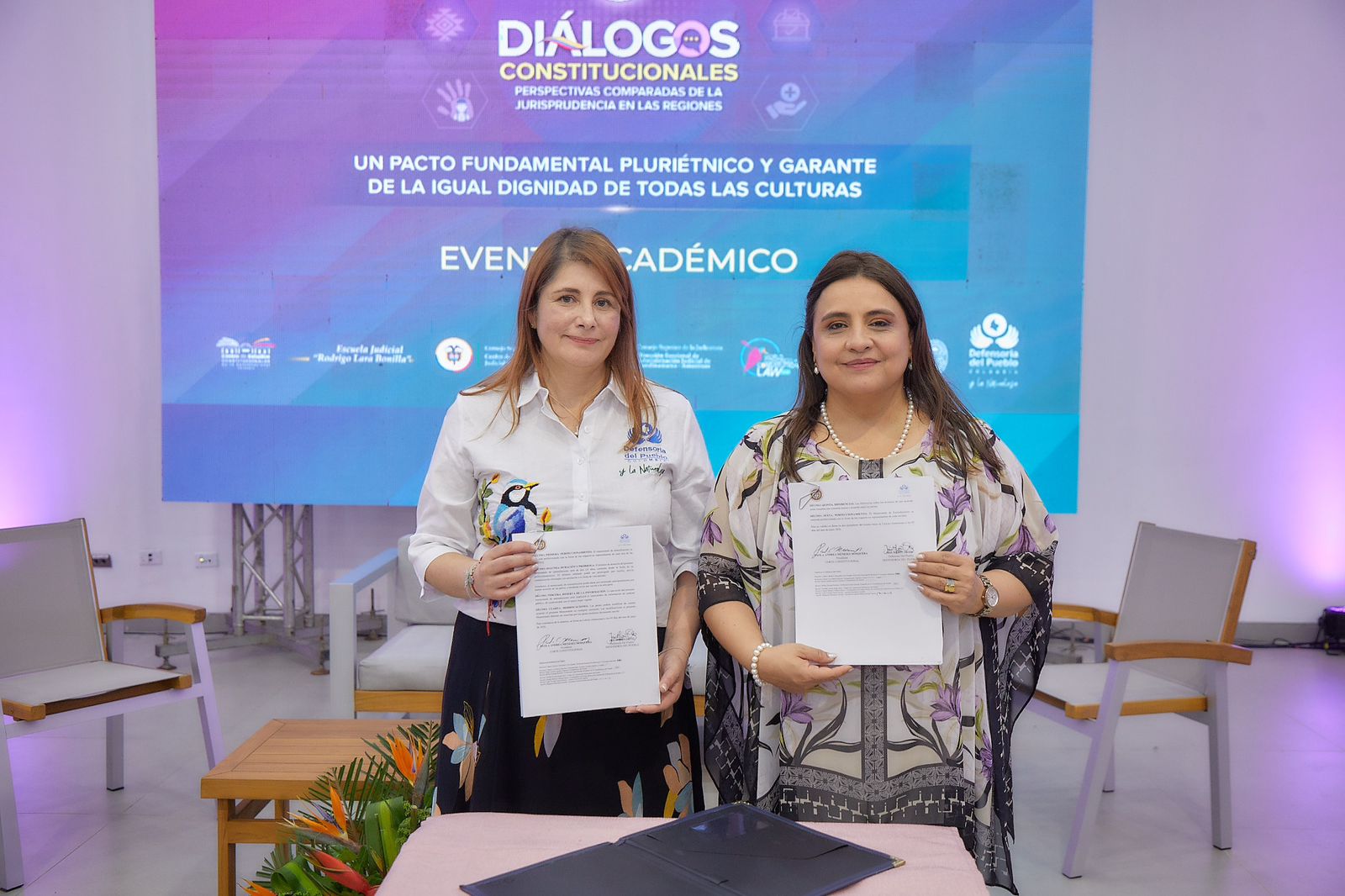 Suscriben acuerdos para fortalecer la protección de derechos y el diálogo con los pueblos étnicos.