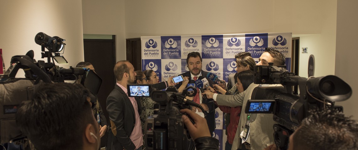Declaraciones del Defensor del Pueblo, Carlos Negret, tras la reanudación de los diálogos de paz entre el Gobierno y el ELN