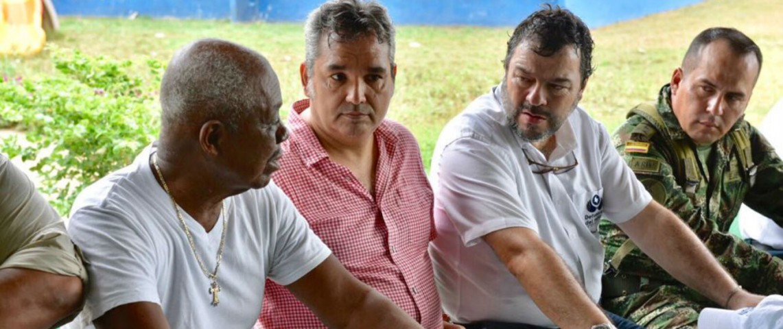 Defensor del Pueblo verificó situación de migrantes ilegales que llegan a Colombia y Panamá