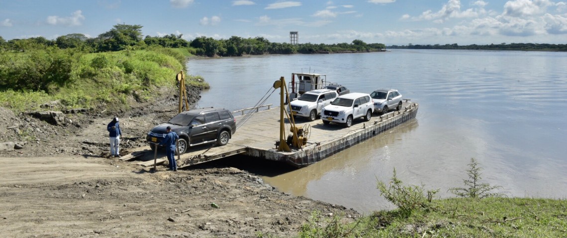 Comisión de la Defensoría del Pueblo por el río Magdalena llega al municipio de Norosí, en el sur de Bolívar