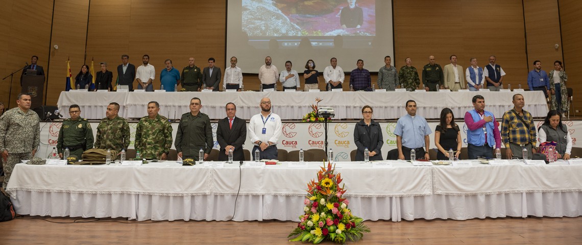 Defensor del Pueblo asistió al Consejo Departamental Ampliado de Paz del Cauca y a la Sesión de la Subcomisión de Garantías de Seguridad