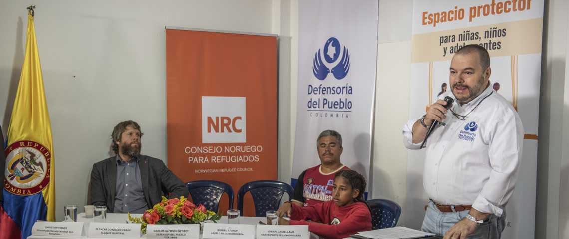 Defensor inaugura “La Madriguera”, un espacio protector en Soacha para niños, niñas y adolescentes colombianos y venezolanos
