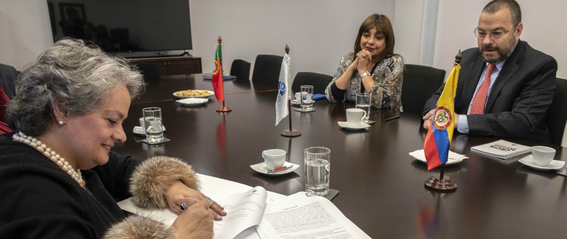 Defensoría del Pueblo y Embajada de Portugal firman acuerdo para apoyo financiero en temas de derechos humanos