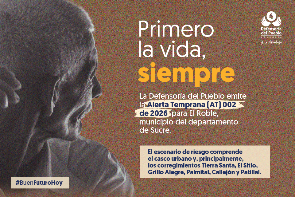 Alerta Temprana de Inminencia (ATI) 002 de 2026.