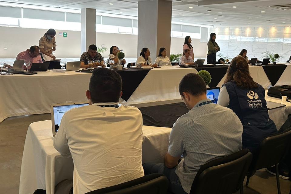 Defensoría realizó en Montería jornada de socialización y fortalecimiento de capacidades en restitución de tierras