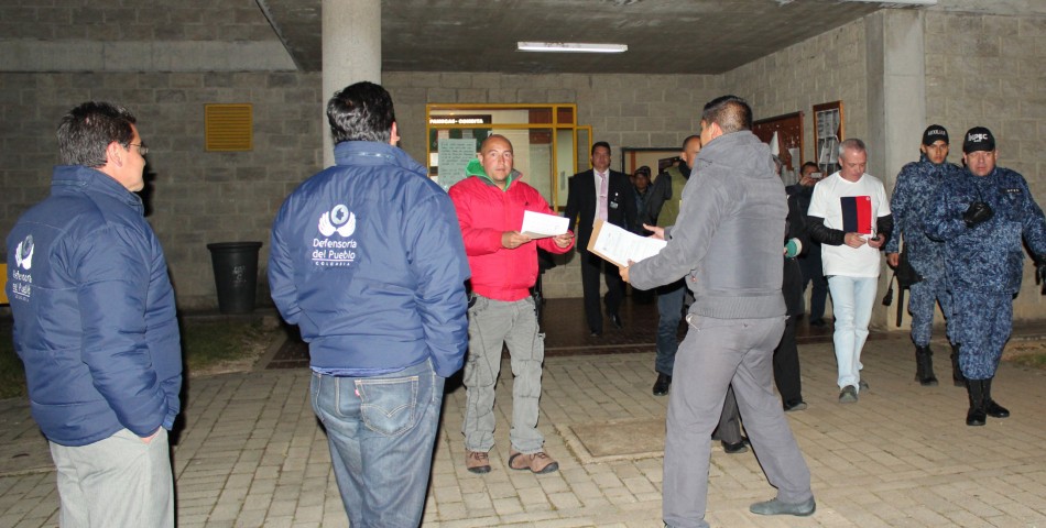 Defensoría del Pueblo acompañando la salida de 