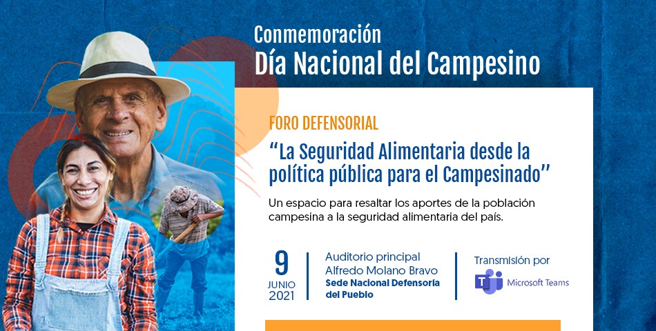 Defensoría del Pueblo conmemora el Día Nacional del Campesino